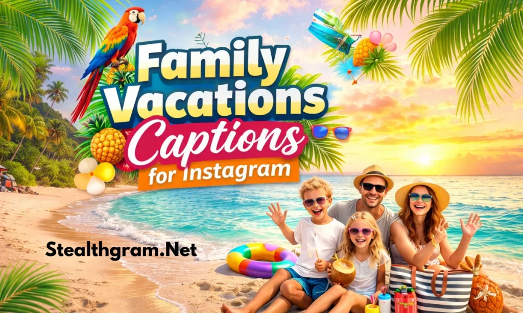 Family Vacation Captions for Instagram